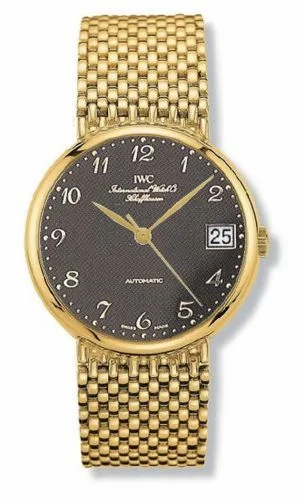 IWC Portofino Automatic Yellow Gold / Black - Breguet / Bracelet IW9251-04 (IW925104)